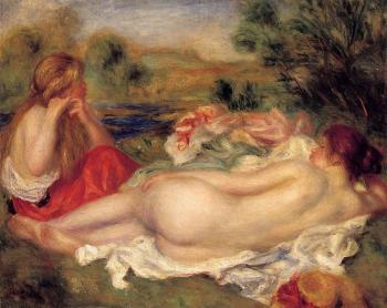 Pierre Auguste Renoir : Two Bathers